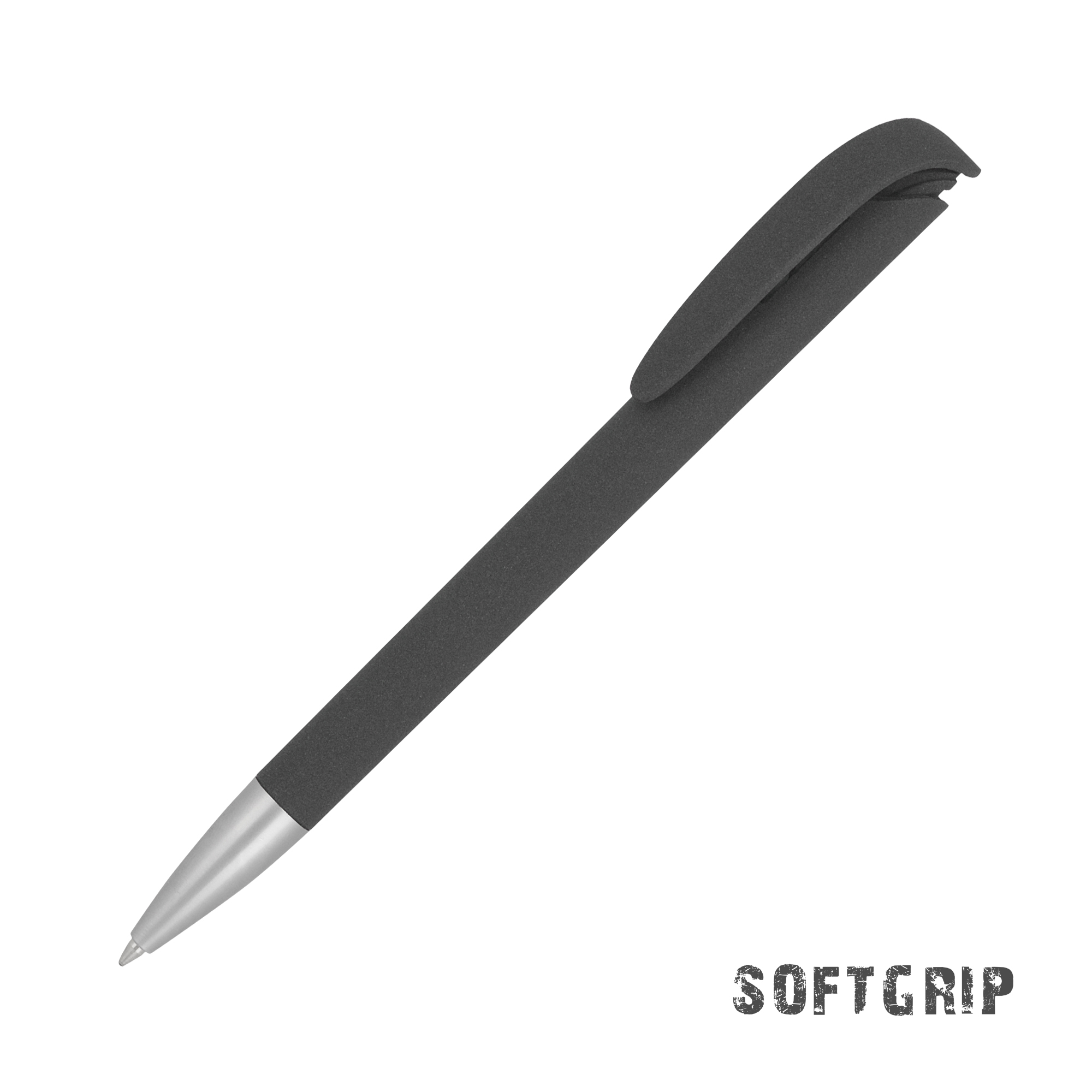 Ручка шариковая JONA SOFTGRIP M, черный#