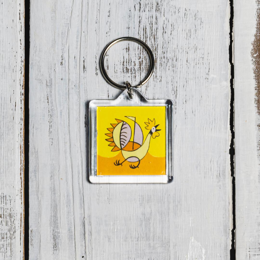 Брелок «Корабль-петух»