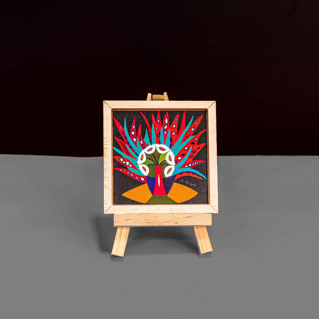 Мольберт с картиной-магнитом «Букет»