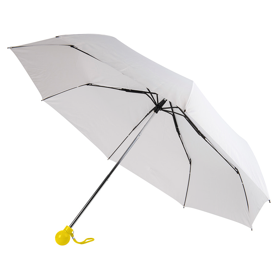 Зонт складной FANTASIA, механический, белый с