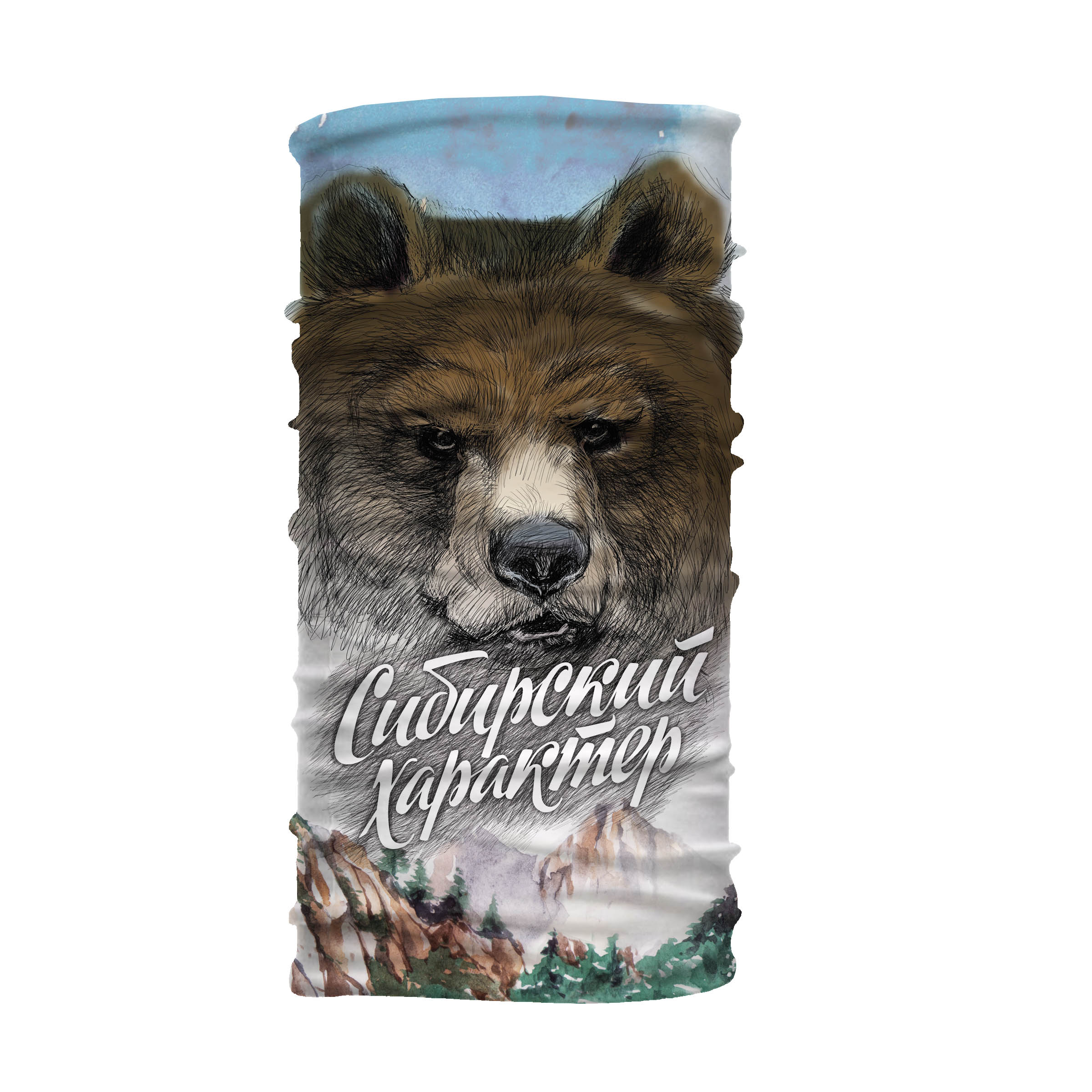 Снуд "Сибирский характер: Медведь"