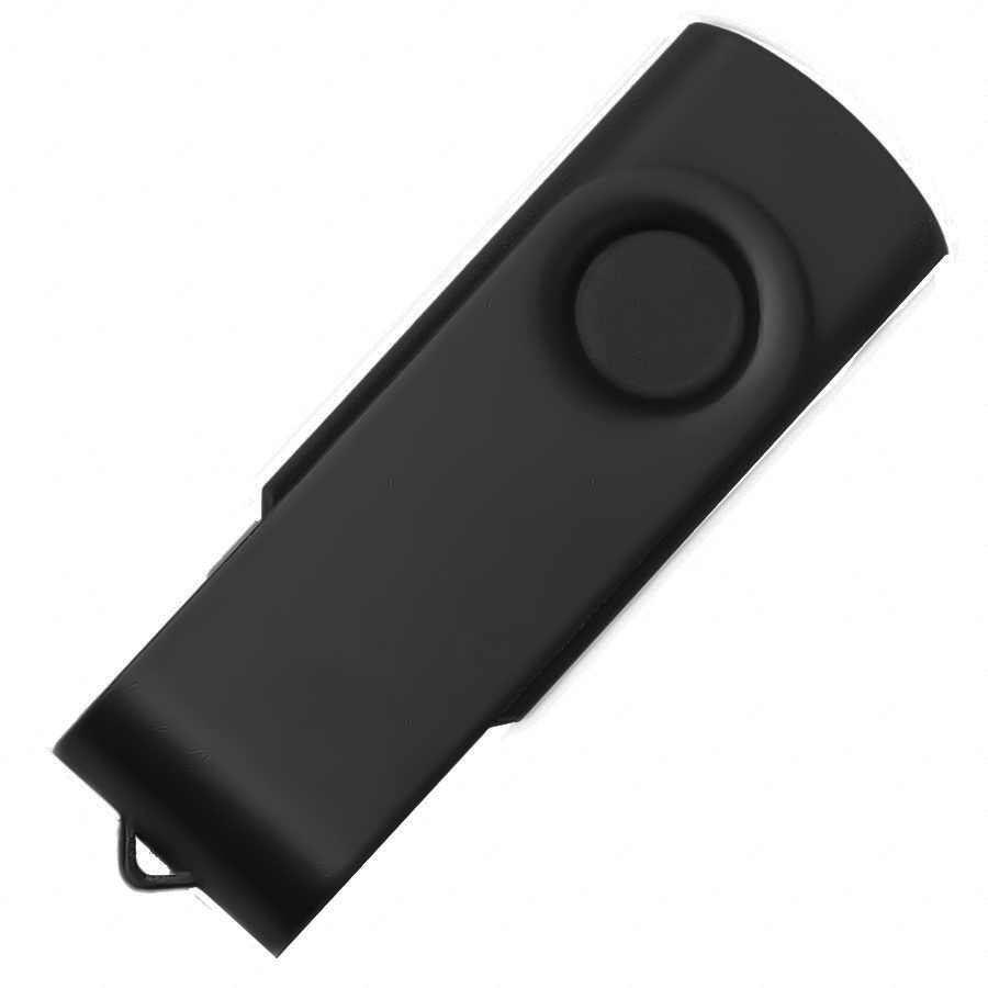 USB flash-карта "Dot" (8Гб), белый, 5,8х2х1,1см,пластик металл