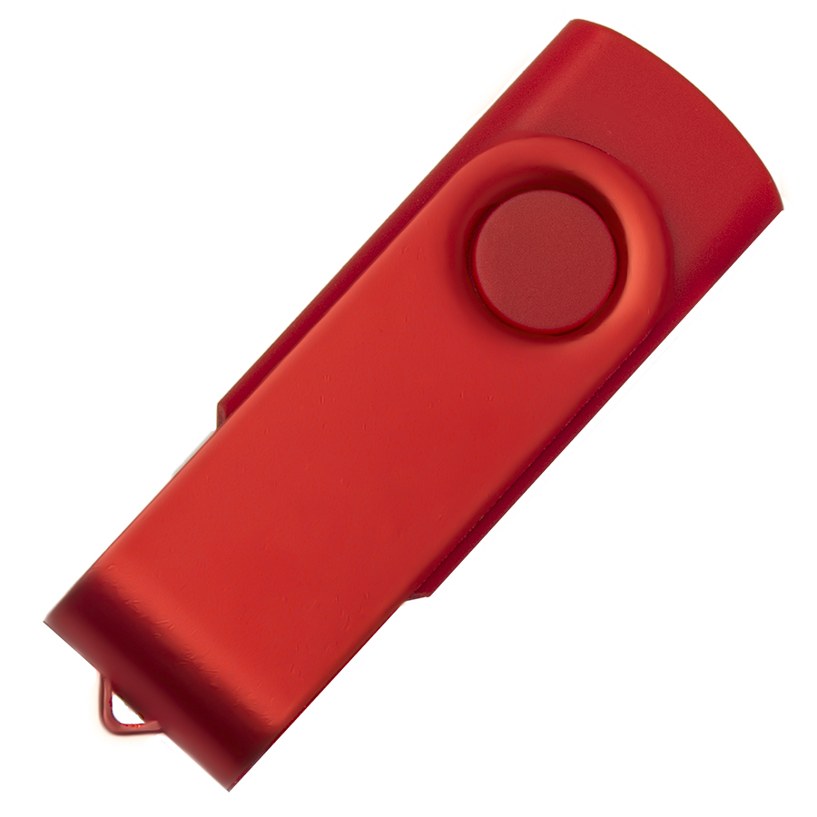 USB flash-карта "Dot" (8Гб), белый, 5,8х2х1,1см,пластик металл