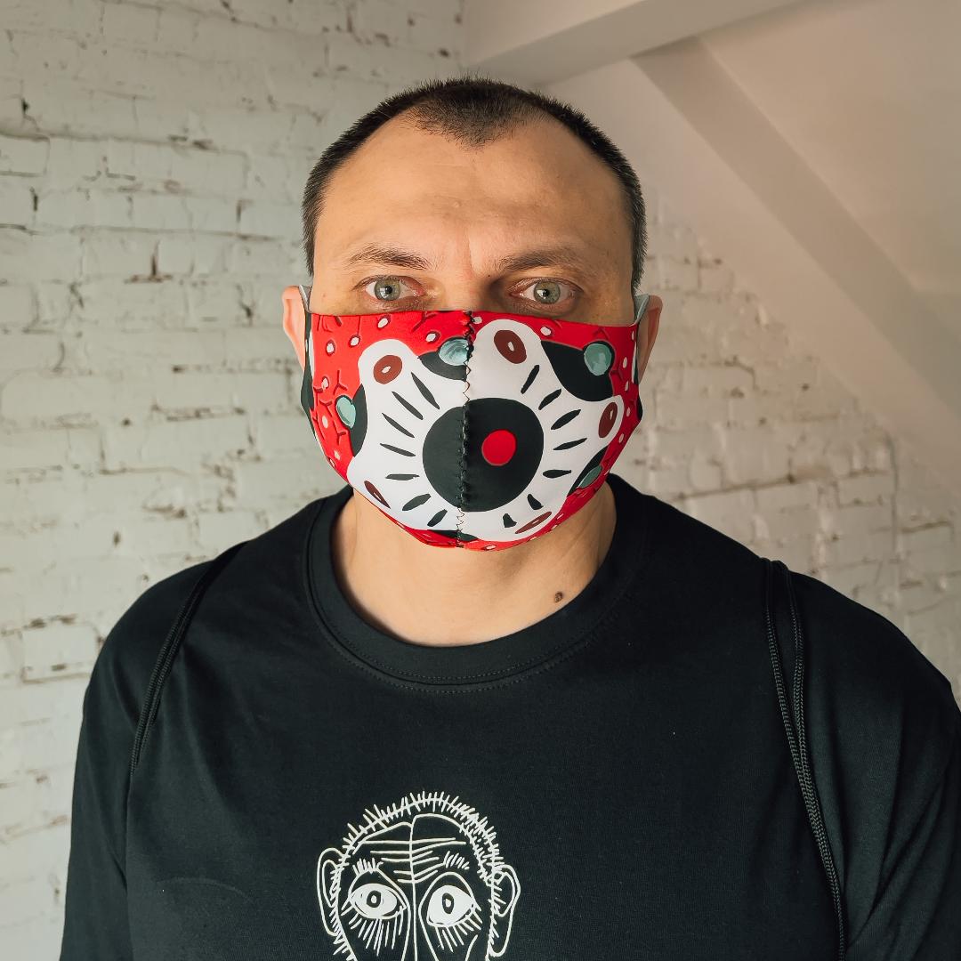 Маска защитная «Сотворение мира»