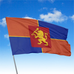Флаг города Красноярска 1*1,5 м